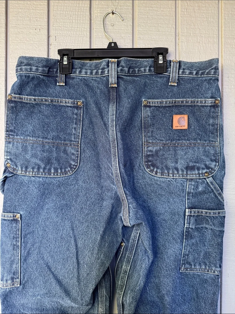 Men’s Carhartt  Double Pocket Denim Jean Size 36